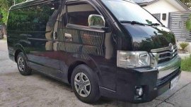 Selling Black Toyota Hiace 2018 Automatic Diesel at 19000 km 
