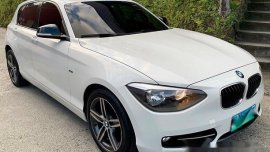 White Bmw 118D 2013 at 20000 km for sale