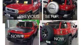 Red 2017 Toyota Fj Cruiser for sale in Metro Manila 