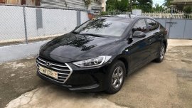 Selling Black Hyundai Elantra 2018 at 3600 km in Cavite 