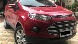 Red Ford Ecosport 2014 at 87000 km for sale 