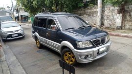 Blue Mitsubishi Adventure 2002 at 130000 km for sale