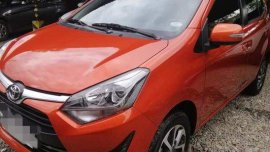 Sell Orange 2018 Toyota Wigo at 13000 km 