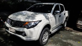 White 2015 Mitsubishi Strada for sale in Pasig 