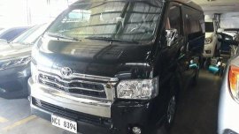 Selling Black Toyota Hiace 2017 at 33710 km 