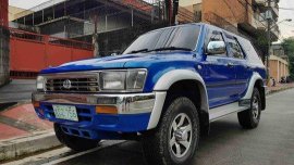 Sell Blue 1993 Toyota Hilux at 130000 km 