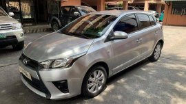 Silver Toyota Yaris 2016 for sale in Quezon City 