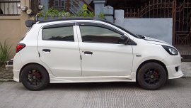 Selling Used Mitsubishi Mirage 2013 Hatchback at 42000 km 