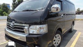 Black Toyota Hiace 2016 at 32000 km for sale 