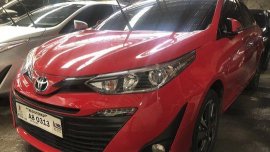 Red Toyota Vios 2019 for sale in Quezon City 