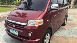 Selling Red Suzuki Apv 2006 Automatic Gasoline