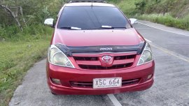 Selling Red Toyota Innova 2005 Manual Diesel 