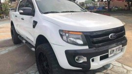 White Ford Ranger 2015 Manual Diesel for sale