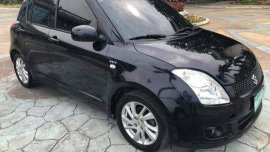 Black Suzuki Swift 2009 Manual Gasoline for sale in Talisay