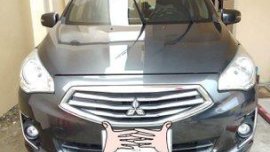 Grey Mitsubishi Mirage G4 2014 at 25000 km for sale