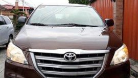 Brown Toyota Innova 2015 at 42000 km for sale