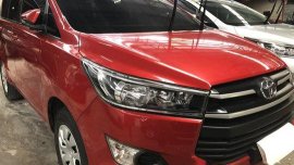 Red Toyota Innova 2018 Manual Diesel for sale 