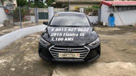 Black 2018 Hyundai Elantra at 3600 km for sale in Imus 