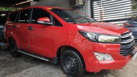 Red Toyota Innova 2017 at 28000 km for sale