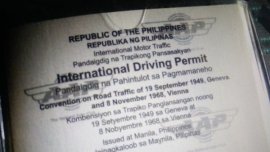 Philippines International Driving Permit (PIDP): Fee and so on