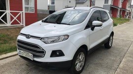 White Ford Ecosport 2018 Manual Gasoline for sale