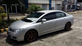 Selling Silver Honda Civic 2008 at 120000 km 