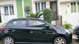 Sell Black 2015 Mitsubishi Mirage Hatchback in Subic 