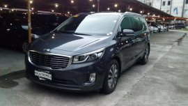 Grey Kia Grand Carnival 2015 for sale in Pasig 