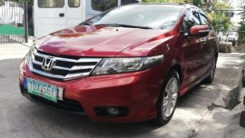 Red Honda City 2014 for sale in Las Pinas