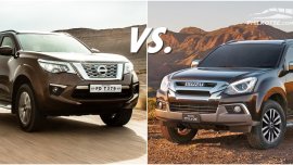 Nissan Terra vs Isuzu Mu-X: Battle of the macho SUVs!