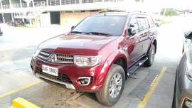 Selling Red Mitsubishi Montero Sport 2014 at 37000 km 