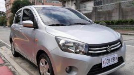 Silver Suzuki Celerio 2017 Manual Gasoline for sale 