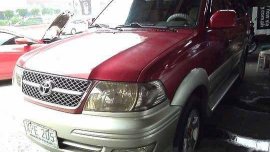 Red Toyota Revo 2004 Manual Gasoline for sale