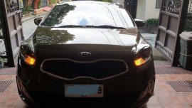 Brown Kia Carens 2014 Automatic Diesel for sale 