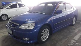 Selling Blue Honda Civic 2003 Manual Gasoline at 120000 km 