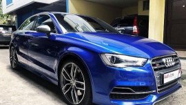 Blue Audi S3 2016 at 5000 km for sale