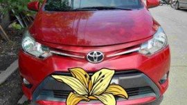 Red Toyota Vios 2015 at 28400 km for sale