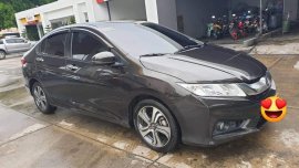 Black Honda City 2015 at 55000 km for sale 