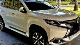 Red Mitsubishi Montero sport 2017 for sale in Quezon