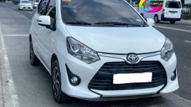 White Toyota Wigo 2018 Automatic for sale in Davao City 