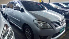 Silver Toyota Innova 2013 Manual Diesel for sale