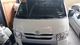 White Toyota Hiace 2017 Manual Diesel for sale 