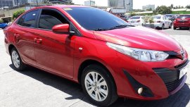 Selling Red Toyota Vios 2019 Sedan at 1000 km 