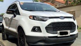 Selling White Ford Ecosport 2017 Automatic Gasoline at 20000 km