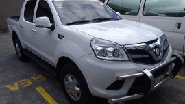 Selling White Foton Thunder 2016 Manual Diesel at 19000 km