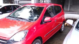 Selling Red Toyota Wigo 2017 Hatchback in Caloocan 