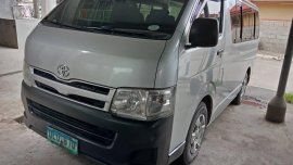 Silver 2013 Toyota Hiace at 60000 km for sale 
