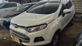 White Ford Ecosport 2016 at 30000 km for sale