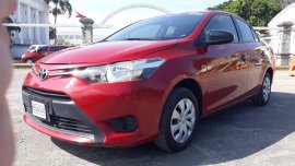 Red 2016 Toyota Vios Manual Gasoline for sale 