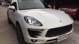 White Porsche Macan 2015 Automatic Diesel for sale 